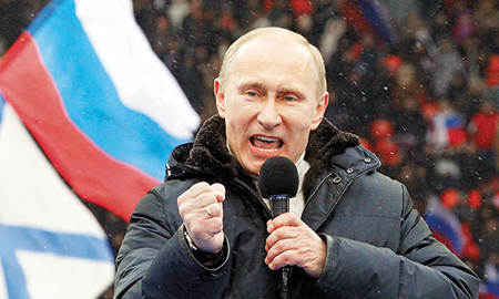 Uy tín của Tổng thống Nga Putin tăng kỷ lục ảnh 1